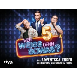 Wer weiß denn sowas? 5: Der Adventskalender zur beliebten Wissensshow im Ersten. Trainiere dein Allgemeinwissen. Geschenk für Quiz-Fans. SPIEGEL-Bestseller (WWDS Advent, Band 5)