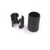 FSSTUD 60 PCS Black Plastic Shelf Clips Wire Shelving Shelf