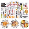 Whaline 200Pcs Thanksgiving Wax Paper Deli Wrap Paper Sheets Newspaper