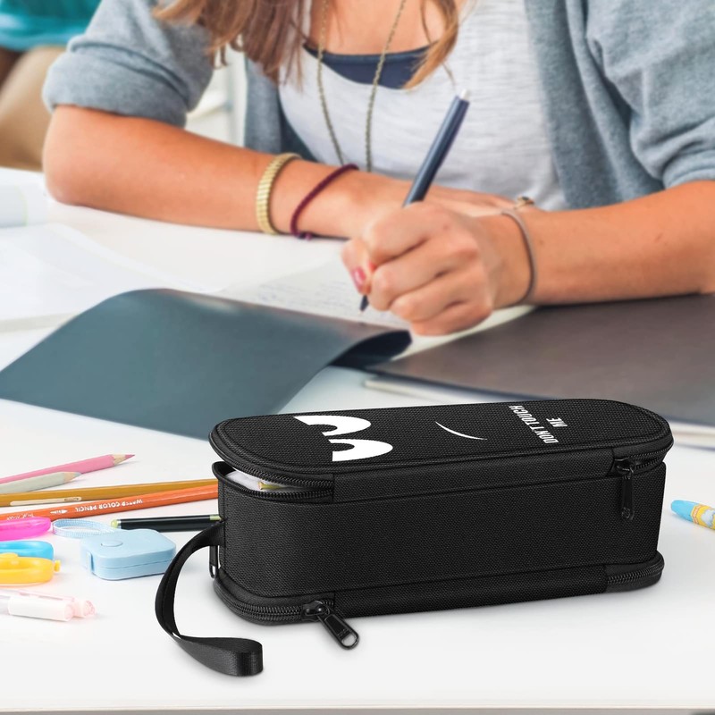 FINPAC FINPAC Federmäppchen Federtasche - Große Kapazität Mäppchen mit 3