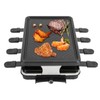 LINISHOP 2 in 1 Electric Griller Indoor BBQ Grill Electric