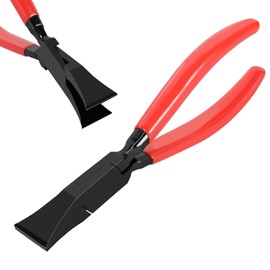 [-] Metal Sheet Bender Plier Steel Metal Sheet Straight Plier Durable Mini Straight and 45° Bending Sheet Metal Tool Set Portable Plier Hand Tool Kit for Metal Sheet [-](Straightened Mini)