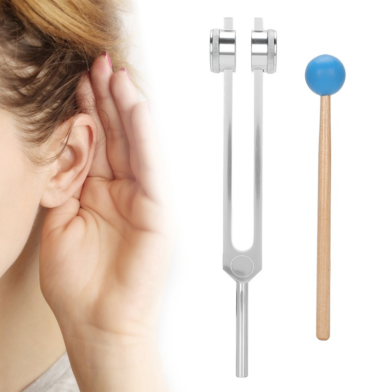 Aluminum Alloy 126.22Hz Frequency Tuning Fork Yoga Meditation Tuning Energy