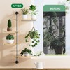 YUOROS Window Shelf for Plants, 4-Tier Rotating Window Sill Plant
