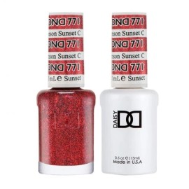 DND Match UV Gel + Nail Polish #771 Crimson Sunset