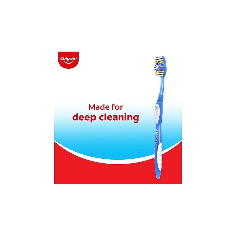Colgate Extra Clean Soft Toothbrush for Adults – 6 Count