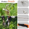 Anyingkai Gardening Hand Weed Cutter, Pack of 2 Stainless Steel