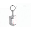NIUDYP Pack of 2 C-Clamp Stainless Steel Round Handle 120