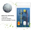 Mifflin Card Holder WATERPROOF ID Clear theme park business credit