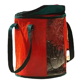 eBoutik - Christmas Storage Bag With Handle's - Durable Non-Woven Fabric - Ideal for Lights, Tinsel, Baubles Etc.