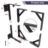 GoldOrcle Corner Brace Bracket Anti Sag Gate Frame Hardware Kit