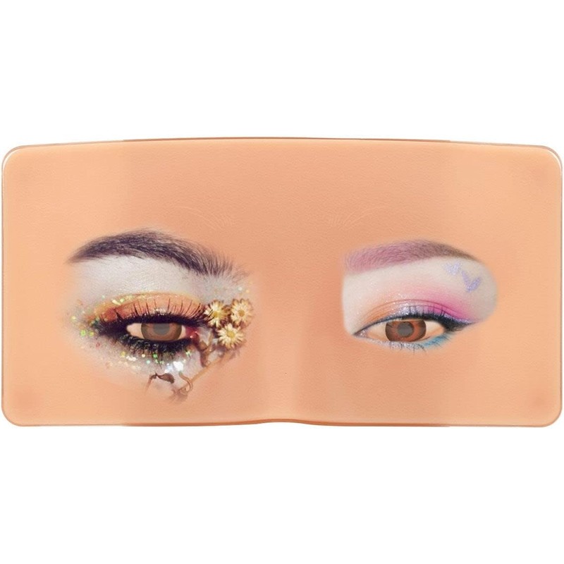 Práctica de Maquillaje Cara Ojos de Silicona para Práctica de