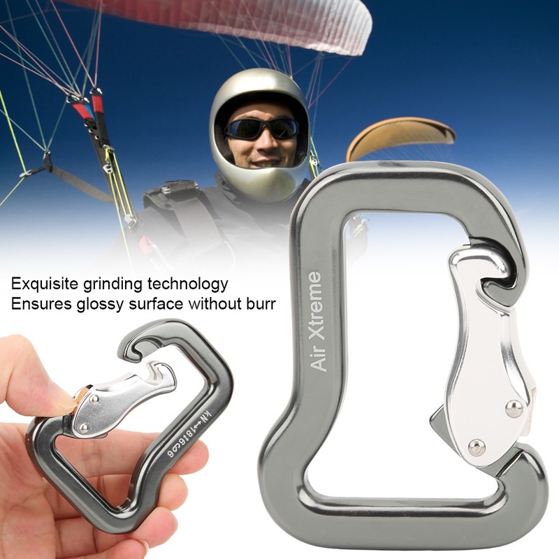 Outdoor Climbing Parachute Master Lock Carabiner Dedicated Paraglider Main Hook