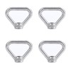 4pcs Eye Nut Lifting Eye Nut Stainless Steel Lifting Eye