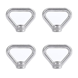 4pcs Eye Nut Lifting Eye Nut Stainless Steel Lifting Eye Nut Boat Eye Nut Triangle for Rope Fitting M10