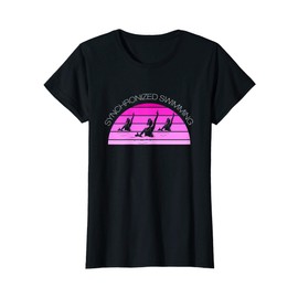 Womens Synchronized Swimmer Artistic Swimming Athlete T-Shirt