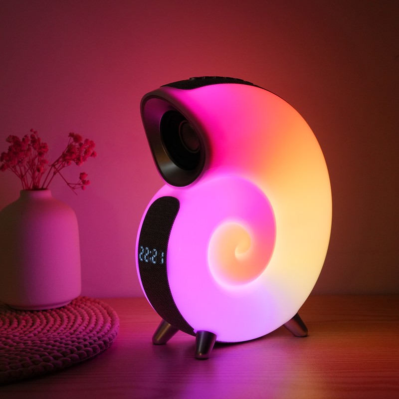 Conch music light creative smart BT audio APP control wake