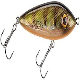 Abu Garcia Svartzonker McSnack, Fishing Hook, Hard Lures, Predator Fishing, Jerkbait Pike Lure,Unisex, Evelina FL Perch, 22g | 90mm