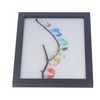 Sea Glass Birds Photo Frame 12 Birds Unique Wooden Frame