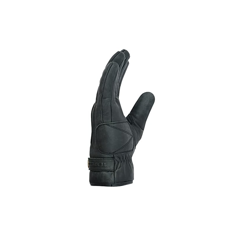 Texpeed Men's Leather Motorcycle Gloves - Biker Winter Warm Gloves