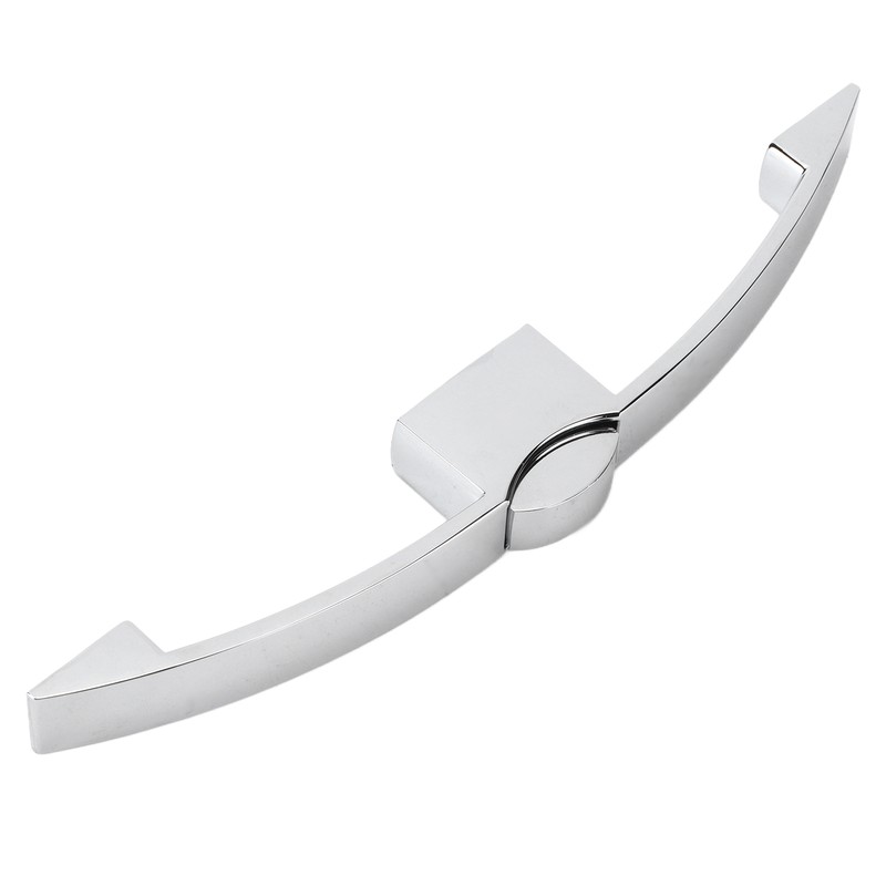 RV Push Button Pull Handle Latch Lock Arc Shape Glossy