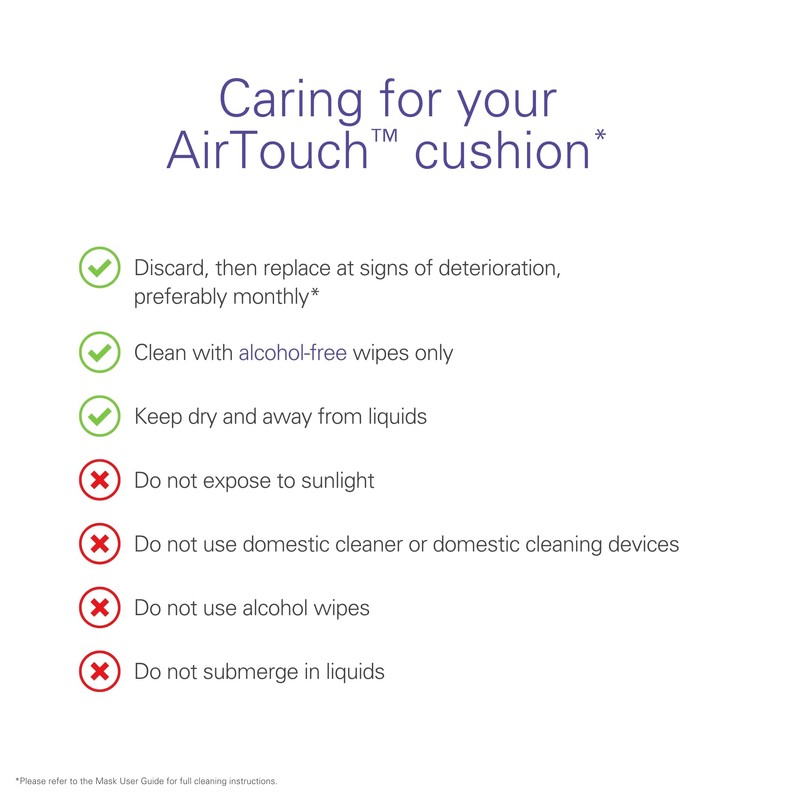 ResMed AirTouch™ F20 Cushion (Medium)