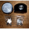 (2) COBRA HIDDEN SHACKLE PUCK LOCKS "ALUMINUM" PICK COLOR (4)ROUND
