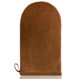 Manoplas de Autobronceado Aplicador de Loción Guante de Bronceado Manopla de Bronceado sin Sol Pequeña (Marrón)