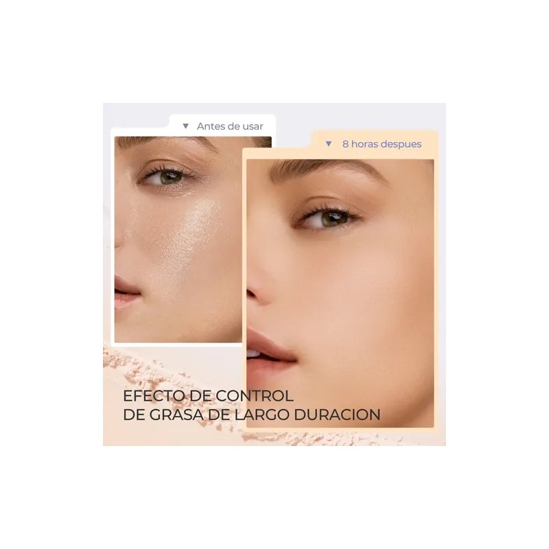 Sace Lady Base De Maquillaje Mate Polvo + Máscara 2pcs