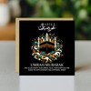 RED OCEAN Umrah Mubarak Card For Muslims, Islamic Card, Hajj