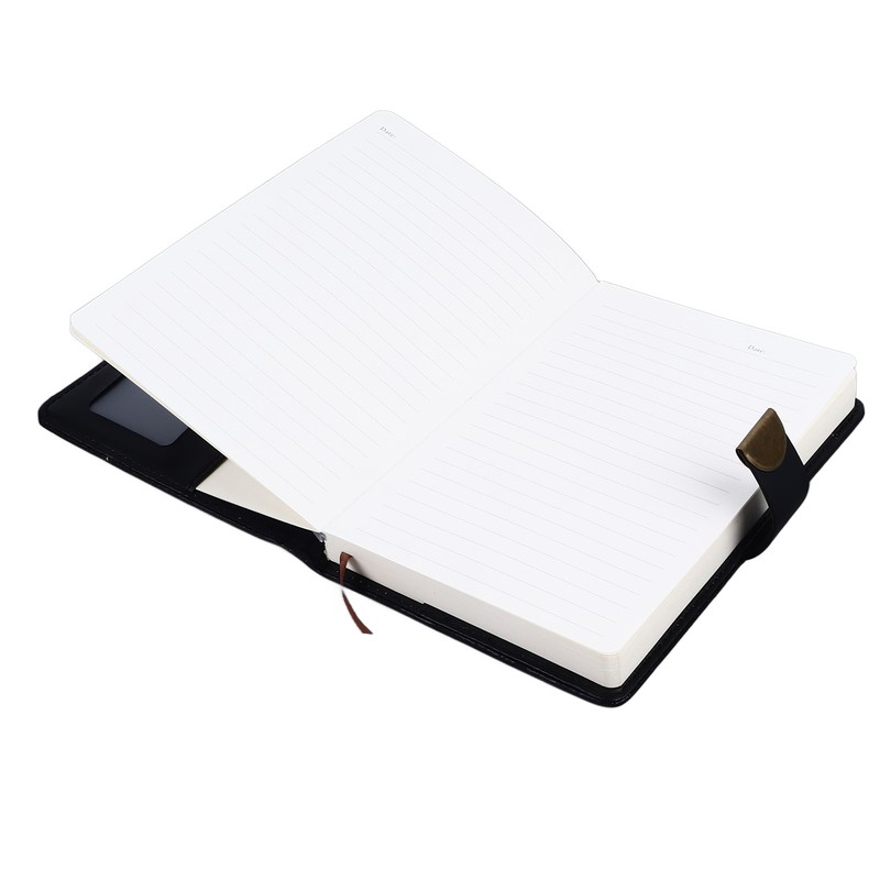 B6 Notebook Combination Lock Black Gold Retro 240 Pages Smoothing