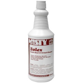 MISTY Bolex Toilet Bowl Cleaner and Urinal Cleaner- 32 oz (Case of 12) - 1038799 - Concentrated Formula to Give a Powerful Cleaning for Pristine Bathrooms Every Time