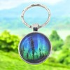 Promotech Sky Polar Light Keychain - Flat Keychain Made of