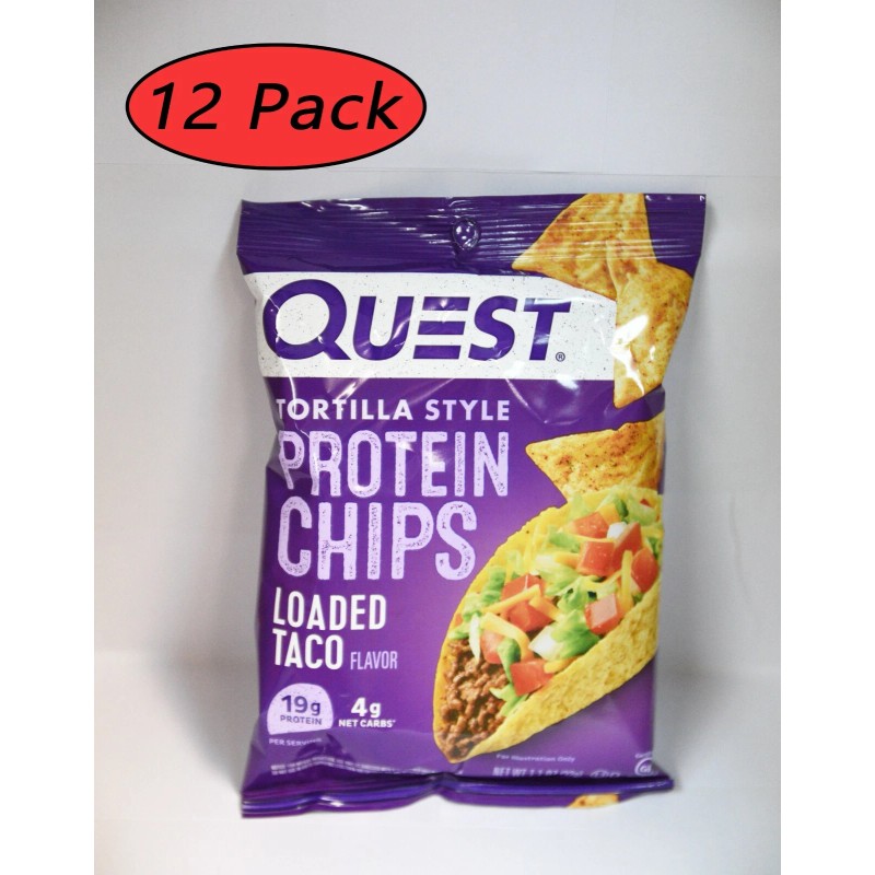 Quest Protein Chips 22g PROTEIN 2g Net Carb - 12
