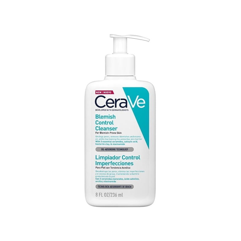 Gel CeraVe Blemish Control con AHA y BHA 40ml