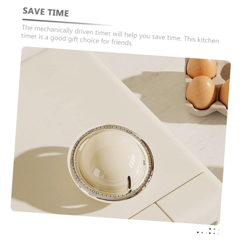 Ciieeo Mechanical Kitchen Timer Magnetic Reminder for Cooking Exercise Design