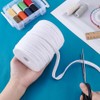 PH PandaHall 43 Yards Flat Drawstring Cord, 1cm Replacement Cotton