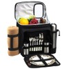 Picnic at Ascot Insulated Picnic Basket/Cooler Fully Equipped for 2