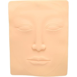 Práctica de Piel para Microblading Ceja Labio Delineador de Ojos 3D Cara Silicona Tatuaje Práctica Piel Maquillaje Permanente Entrenamiento Piel Falsa para Principiantes Y Profesionales 18,8 X 14,2 X