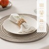 Round Placemats, Jute Placemat, Natural Handmade, 38 x 38 cm,