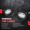 A ABIGAIL Driving Fog Lights Lamps Replacement for 2002-2008 Dodge