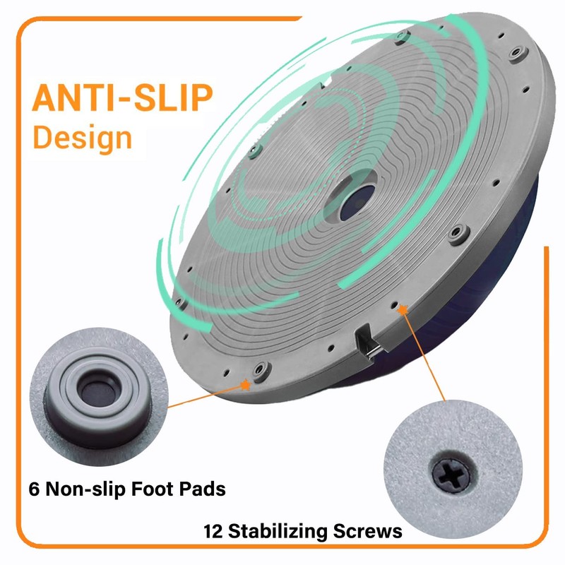 PROIRON 47cm Balance Ball-Purple