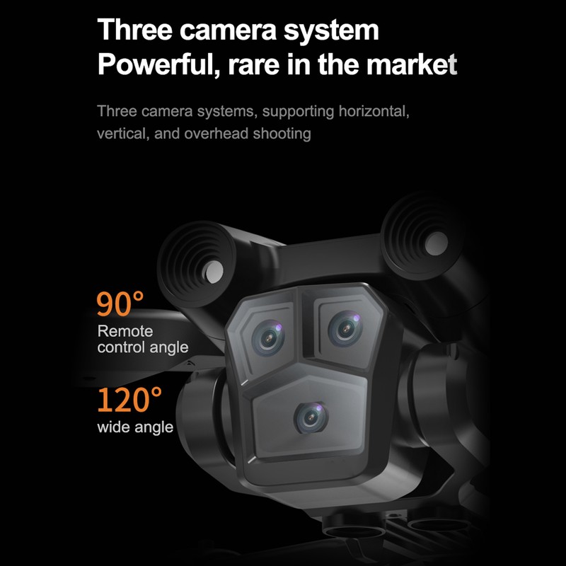 Remote Control Drone with Camera 4K 4-Sided Obstacle Avoidance Remote
