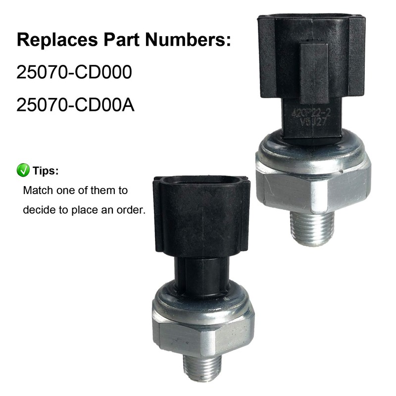 Interruptor de sensor de presión de aceite de motor 25070-CD00A
