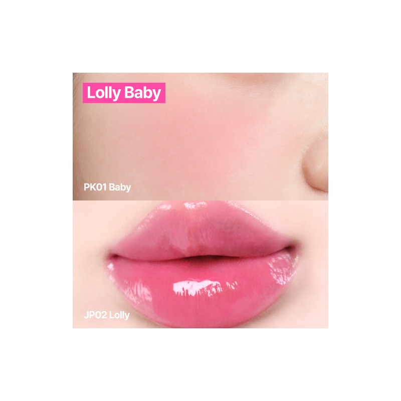 fwee Lip&Cheek Starter Set (3 options) - 02 Lolly Baby