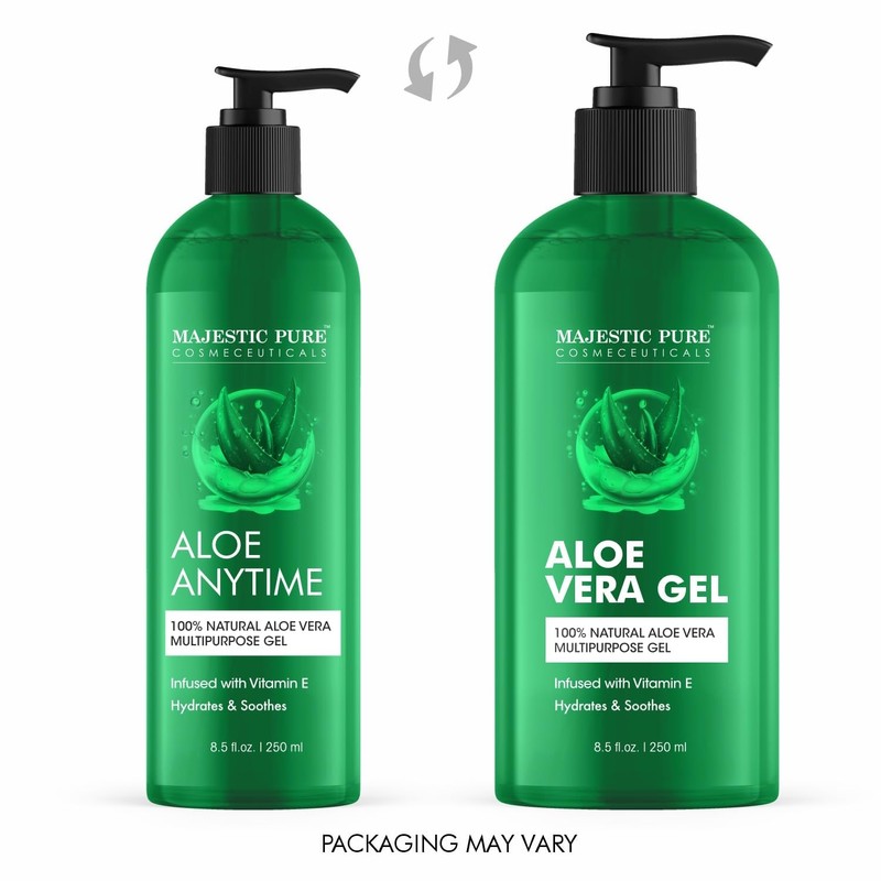 Majestic Pure Aloe Vera Gel for Face and Hair -