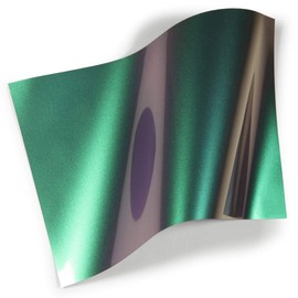 1 piece - A4 size approx. 7.9 x 11.8 inches (20 x 30 cm), 04 - patina color change purple technique color changes color by angle heat transfer rubber sheet iron sheet sheet cutting sticker for cutting