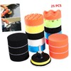STOBAZA 25-Piece Car Buffing and Polishing Pad Kit Wool Waxing