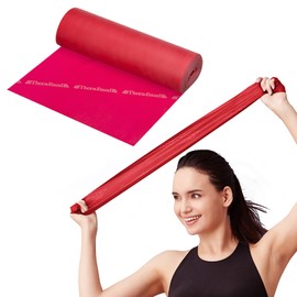 D&amp;M Thera Band セラバンド6ヤード 12.5cm×5.4m レッドカラー TB-2