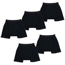 Nishiki VC4700-LL-01 Incontinence Shorts, Boxer Shorts, Set of 5, 50cc LL